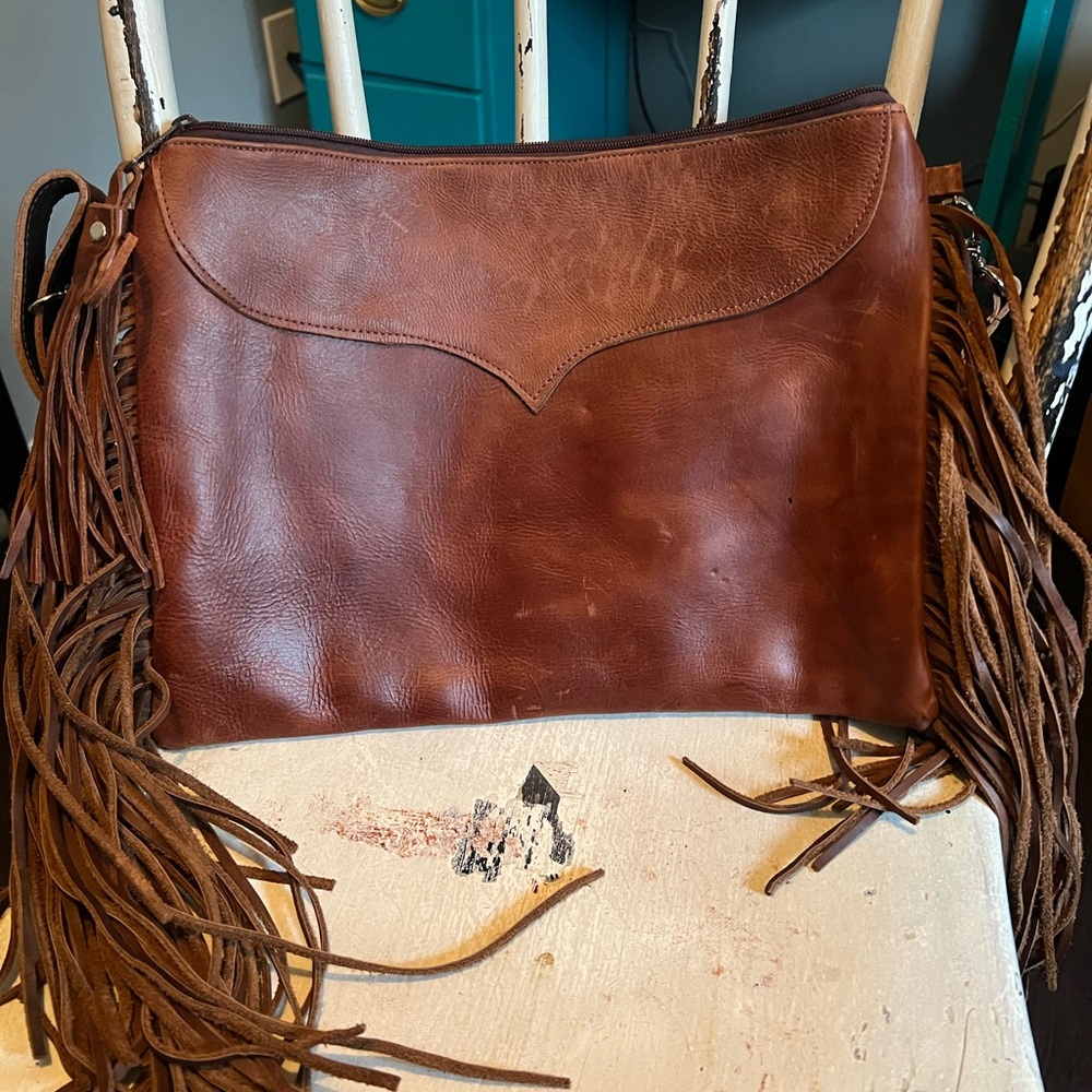 NWOT FRINGE HILL clutch / handbag